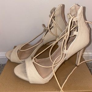 Lace Up Heels